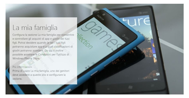 Domande frequenti su ''La mia famiglia'' - Windows Phone - Nokia Lumia