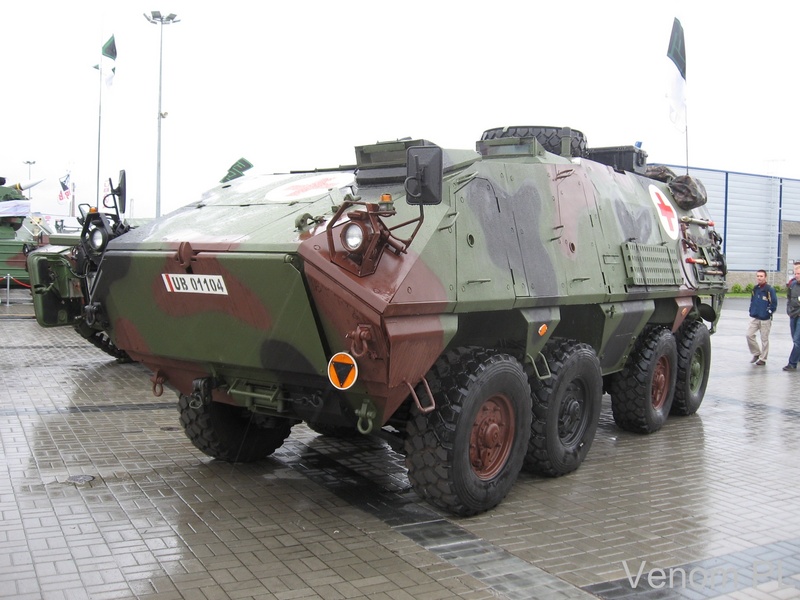 Fuerzas armadas de Polonia Ry%C5%9B+MED+(Medical+Evacuation+Vehicle)