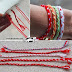 Martenitsa Bracelet – the KUMIHIMO Technique