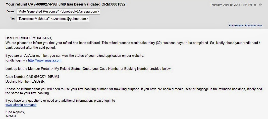 Airasia Refund Status | airasia flight cancellation refund blog 3 kaki Airasia Refund Status | airasia flight cancellation refund blog 3 kaki