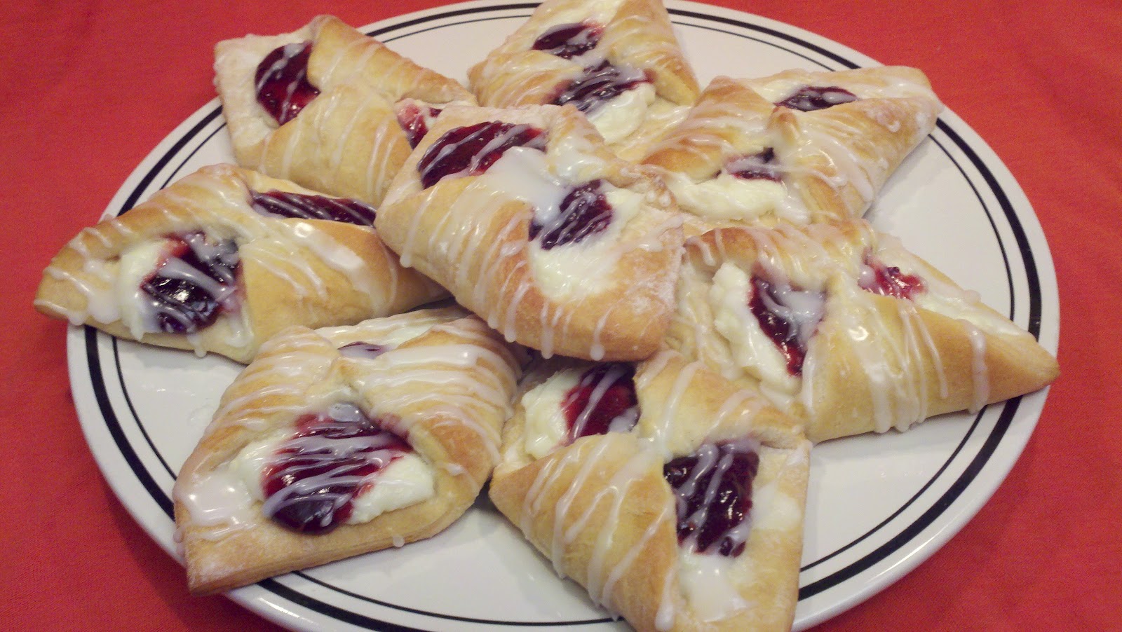 Cooking with Joey Raspberry Cheese Danish
