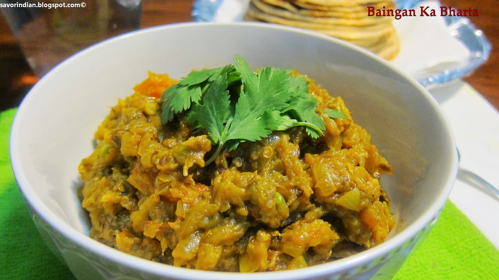Baingan Bharta Recipe (Punjabi Style Eggplant) /Vangyacha Bharit Easy