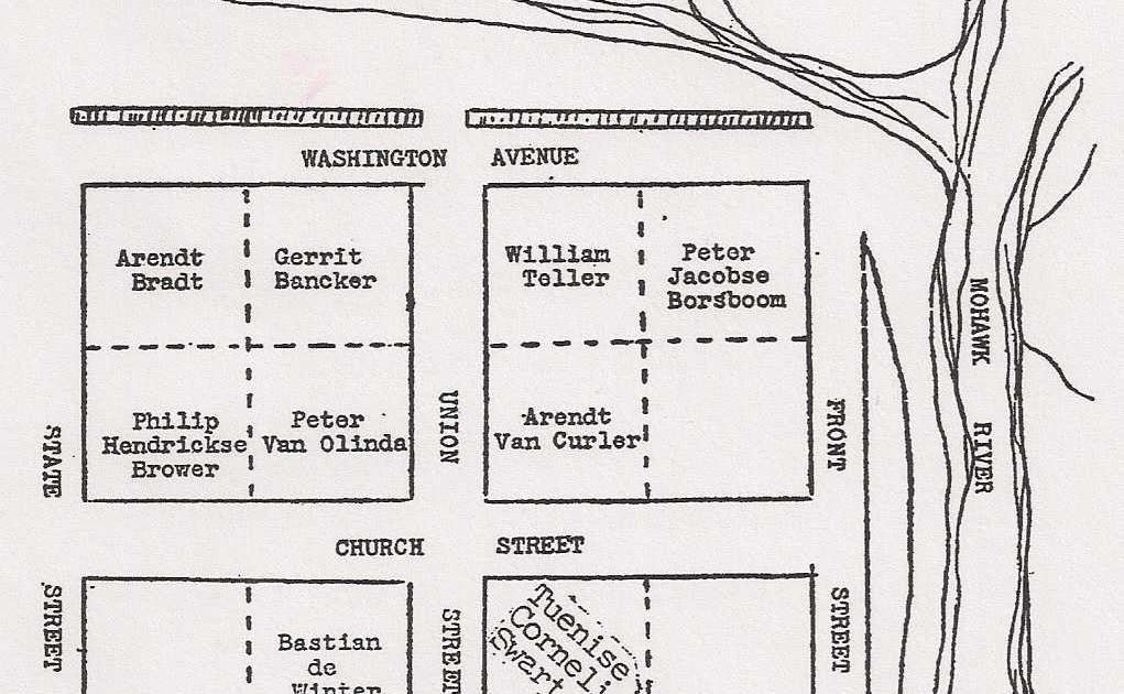 Maddie's Ancestor Search List of Original Schenectady, NY, Settlers