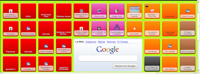 symbaloo de la  classe de cinquè