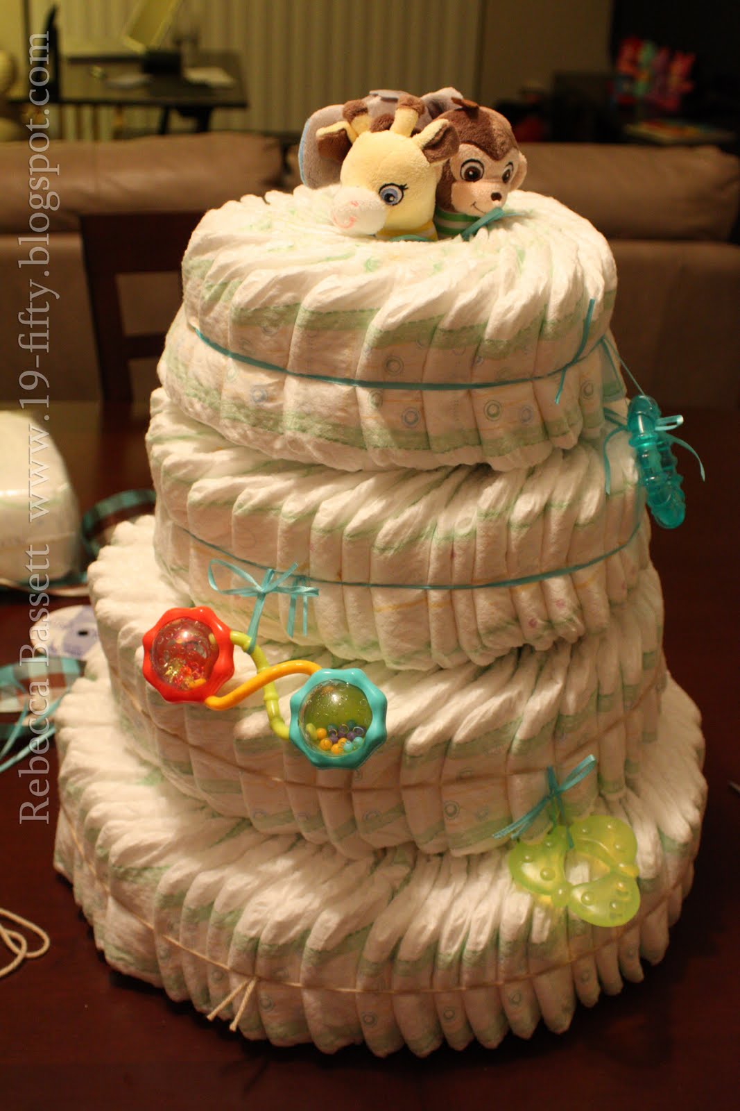 19fifty How To Make A Diaper Cake