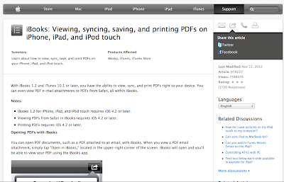 iBooks Syncing