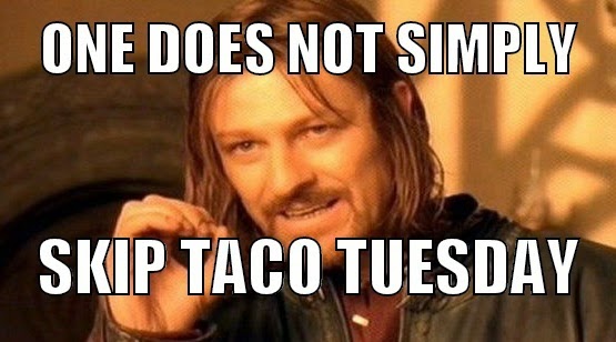 Se souber, te conto: Das tradições americanas: Taco Tuesday