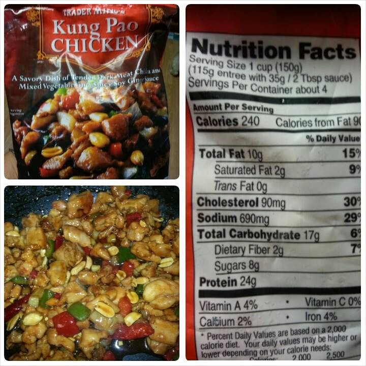 Shannon's Lightening the Load Trader Joe's Trader Ming's Kung Pao Chicken