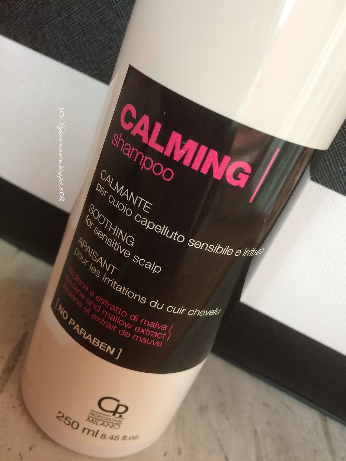 Mylovecosmetics Shampoo calmante per cuoio capelluto sensibile e