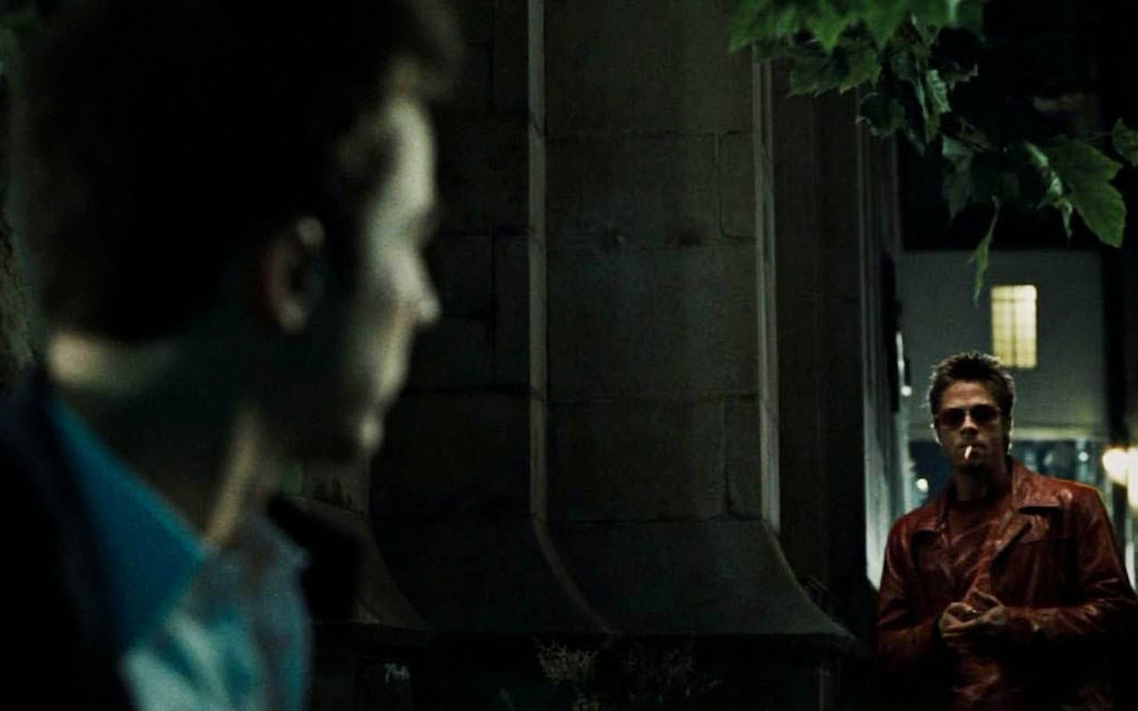 Dövüş Kulübü-Edward Norton-Brad Pitt fight club edward norton brad pitt