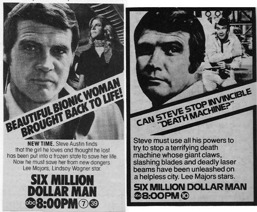 Image result for six million dollar man tv guide cover