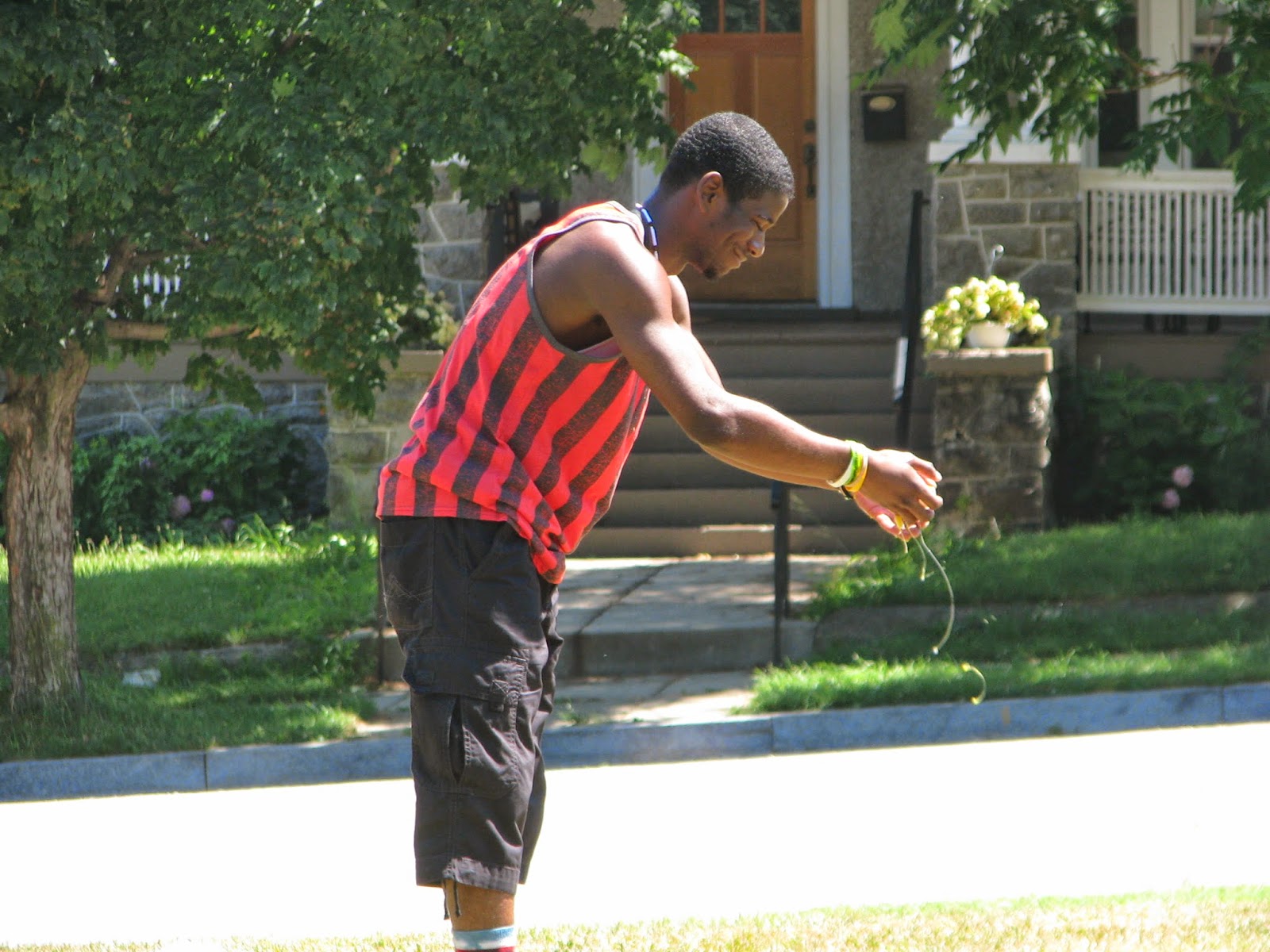 School of Public Service Blog SPS 2014 July 4 Olympic Egg Toss