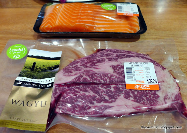 Choose Your Own Piece Salmon or Beef from the Grocer Jaya Grocer, the Intermark