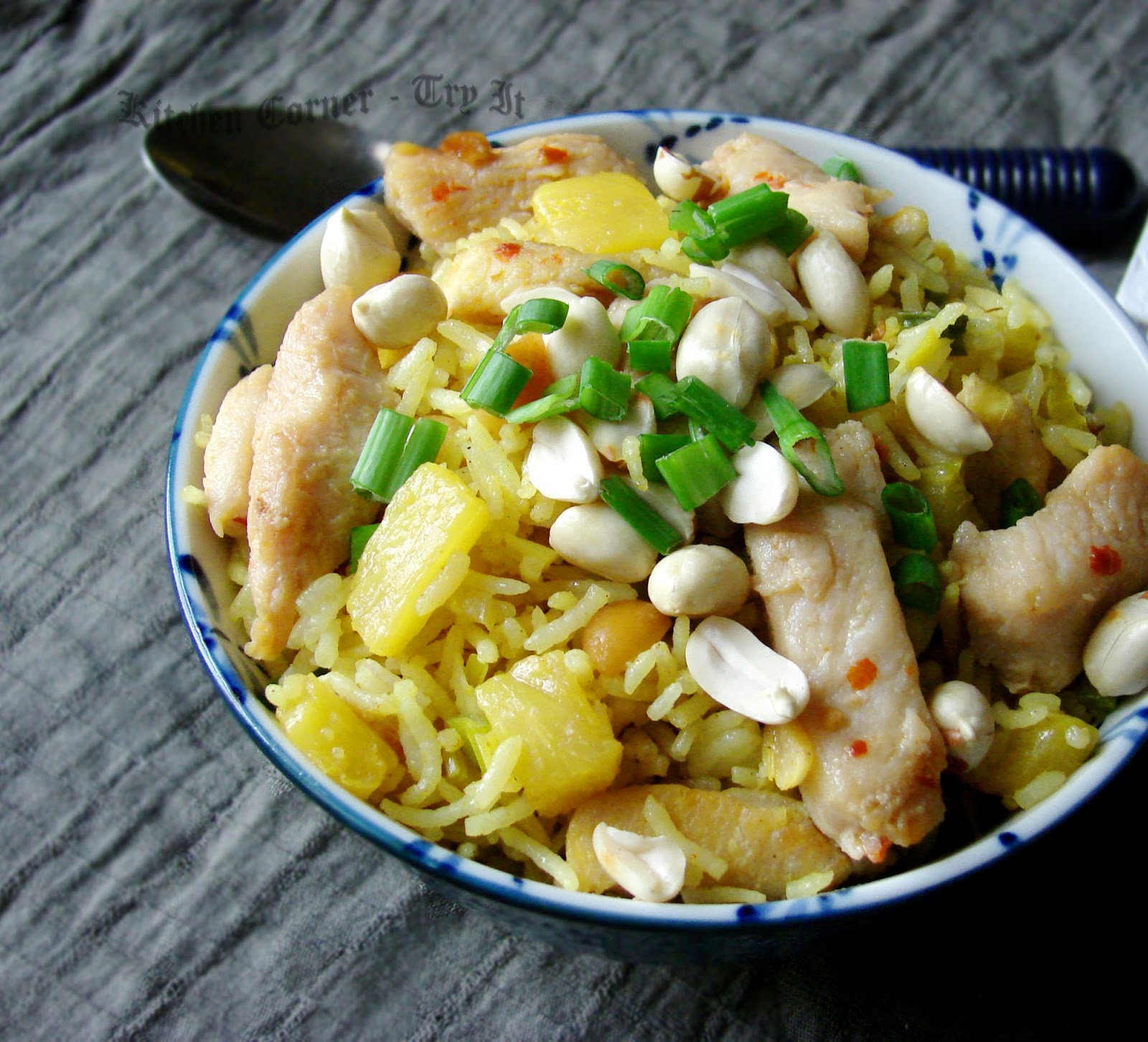Pineapple Chicken Fried Rice