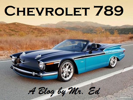 Click here to see my blog about the Chevrolet 789 Concept Car ~