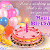sweet birthday cake - wish your friend Happy birthday  spec for  "twitter pic "
