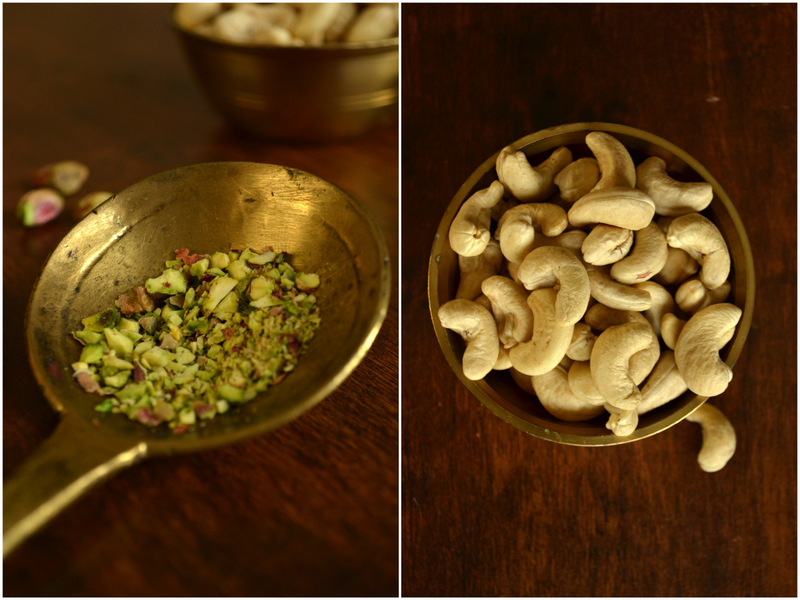 KAJU PEDA / INDIAN CASHEW NUT FUDGE kurryleaves