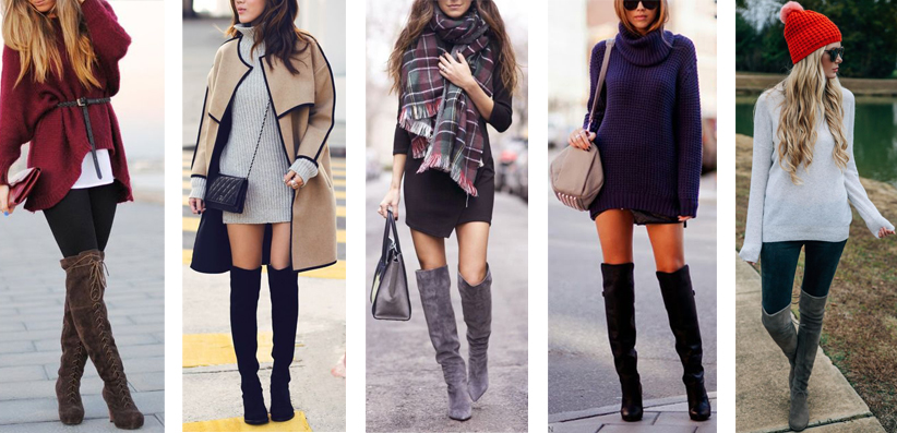styles with long boots