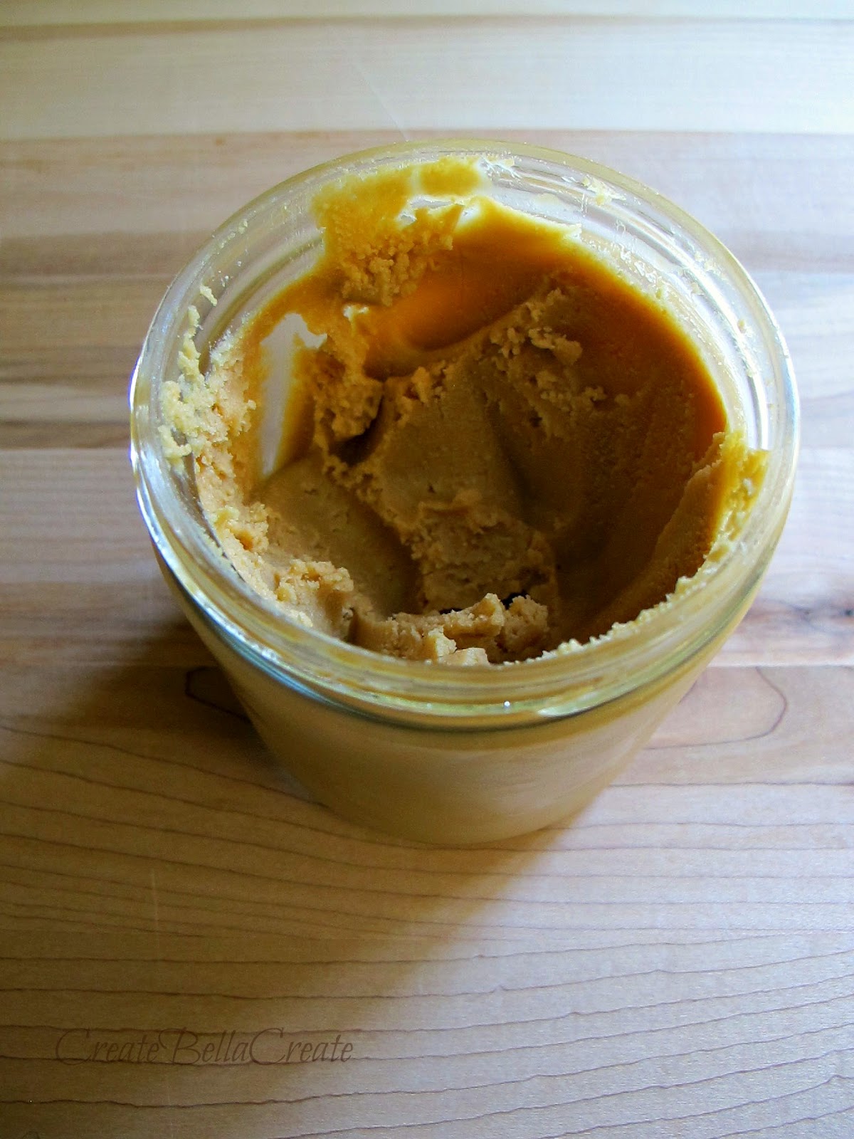 createbellacreate Easy Homemade Organic Peanut Butter