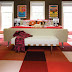 Designer Rooms With Carpet and Tile Flooring