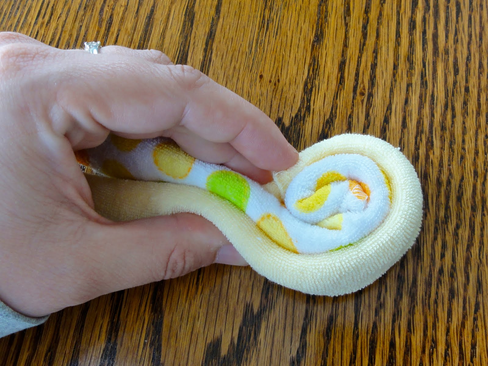 320 Days of Sunshine Steph's Sunday Share Baby Washcloth Lollipops