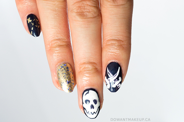 Pirate nail art
