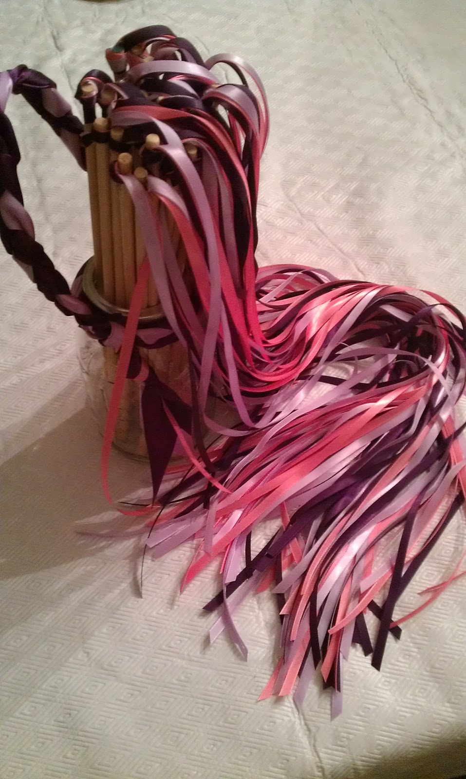 Wedding Talk DIY Ribbon Streamers