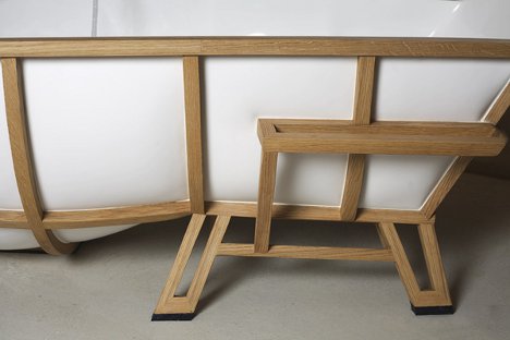 Moderna bañera inspirada en un sillón clásico bonitadecoración.com Bañeras diseño Doble