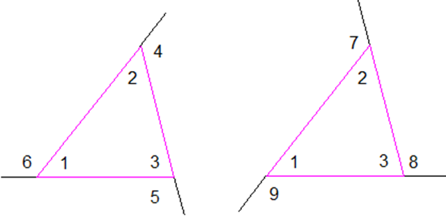 Interior Angles Theorem Interior Angles Theorem