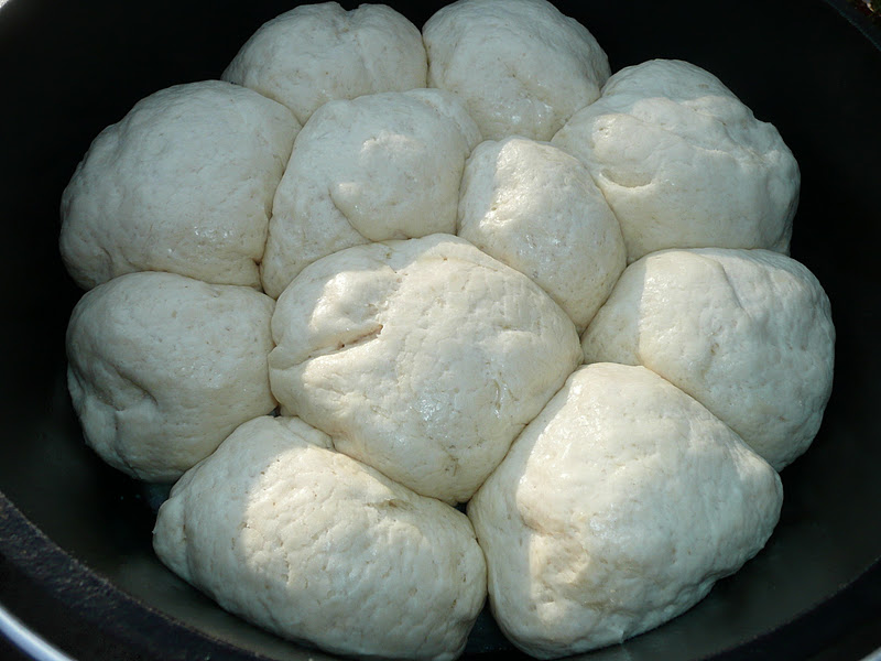 Everyday Dutch Oven Buttery Pan Rolls