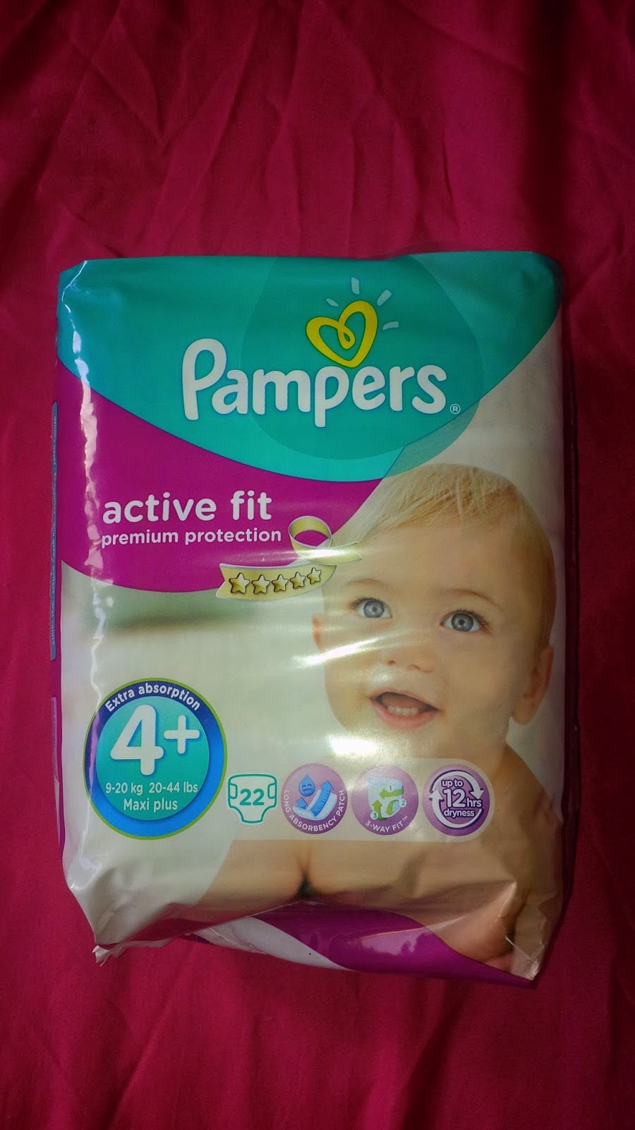 pampers 4 plus premium protection