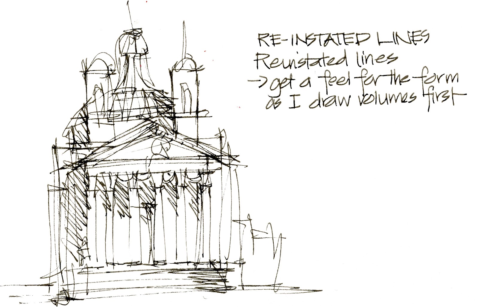 Sketching Architecture More Loose Lines