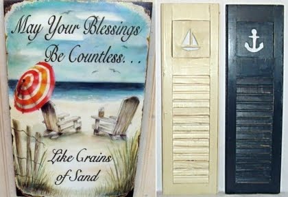 beach sign with saying