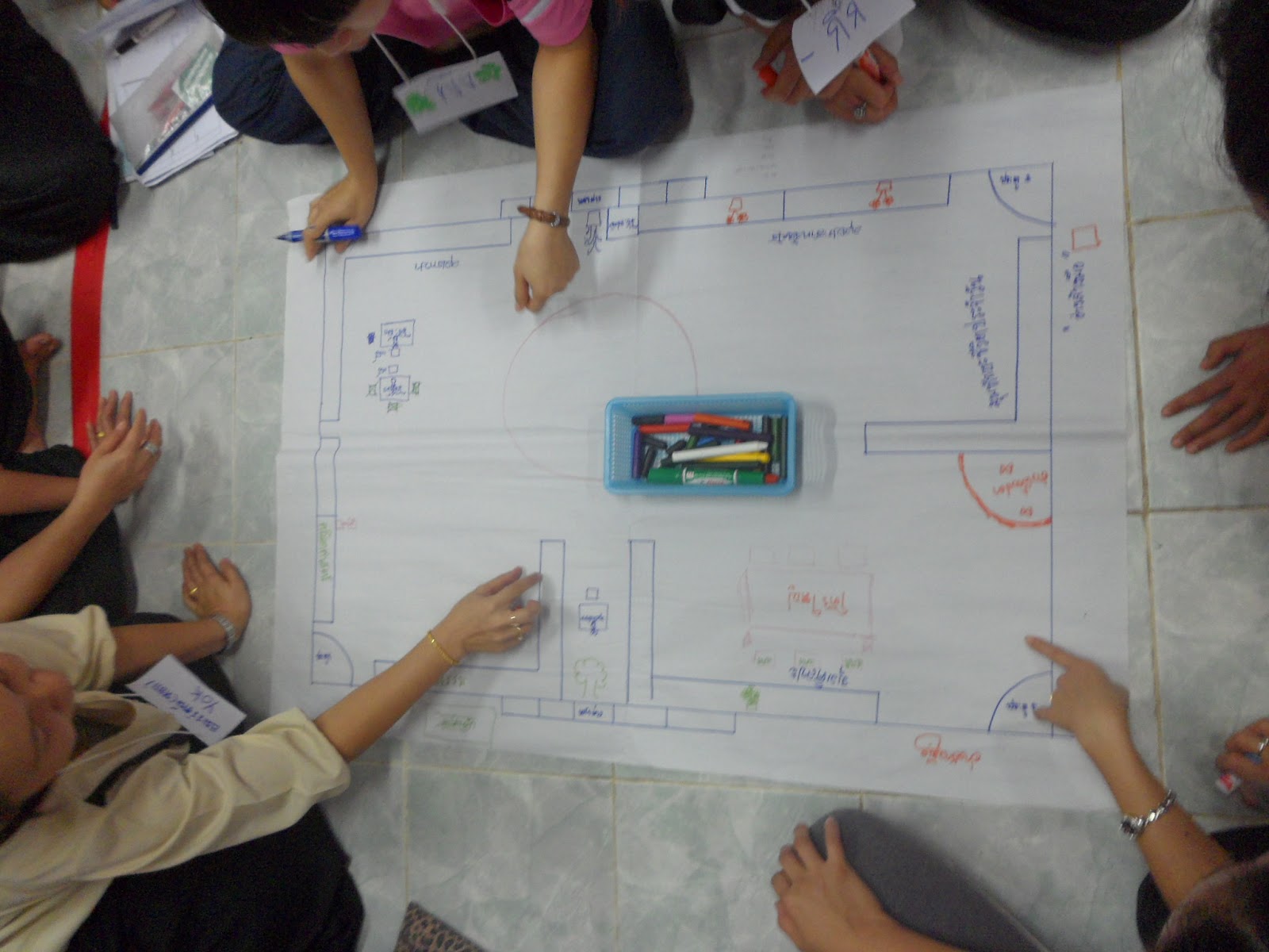 Khom Loy Montessori: Classroom Layout and Design.