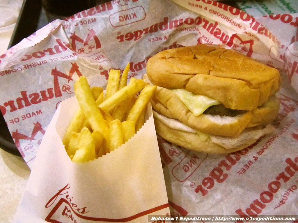 The Mushroomburger One of Tagaytay's famous fast food since the 80's