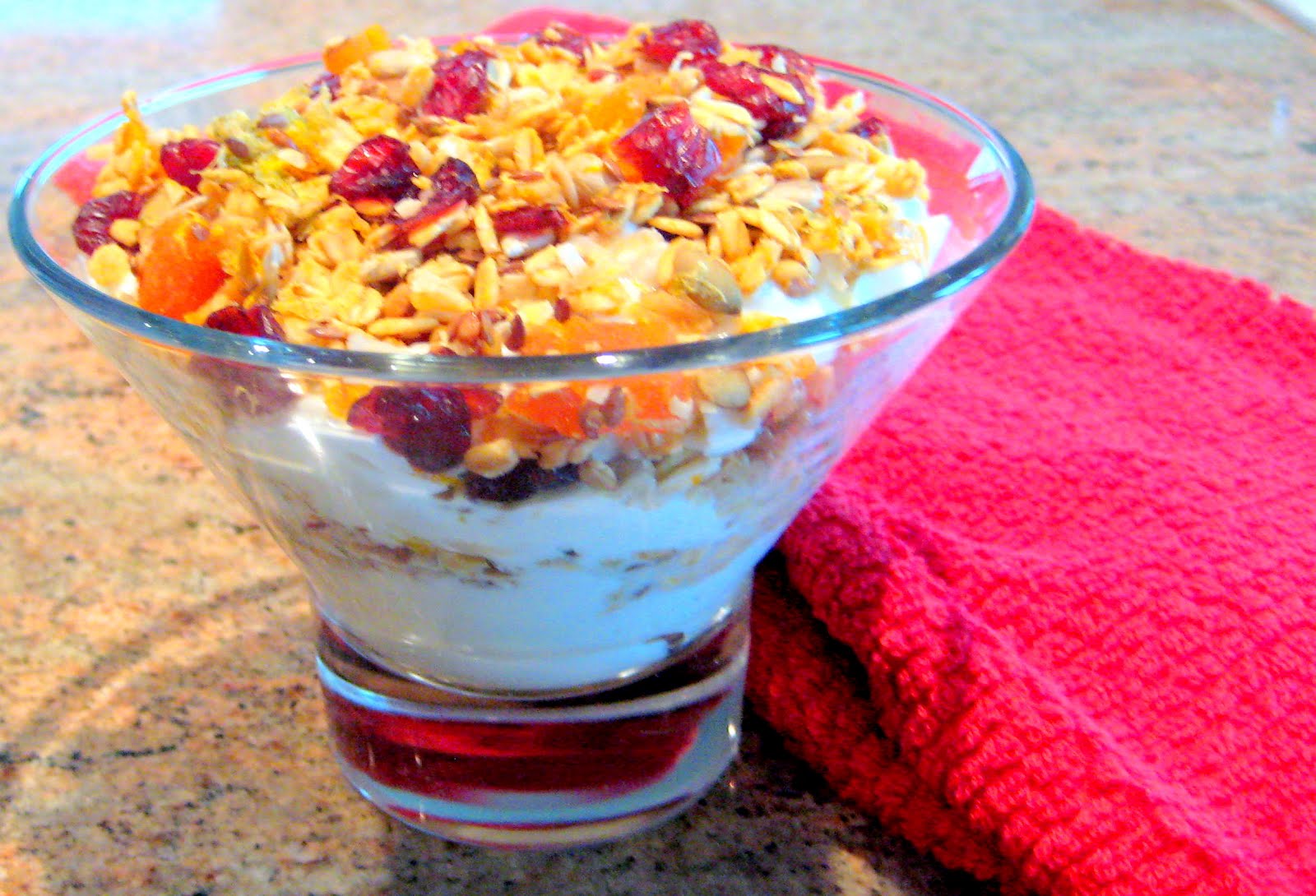 Equal Opportunity Kitchen Citrus Granola Parfait