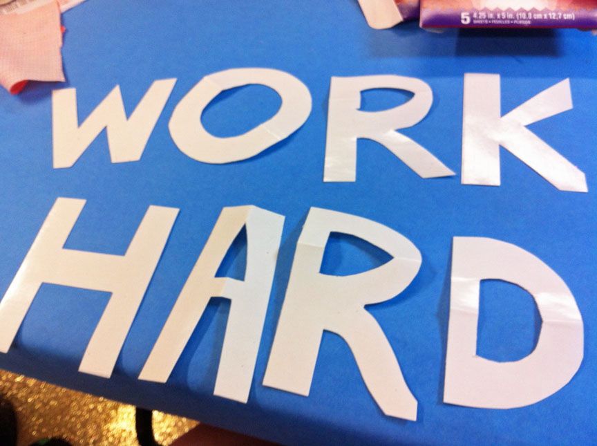 iLoveToCreate Blog MAYA IN THE MOMENT NoSew Word Pillows (made from