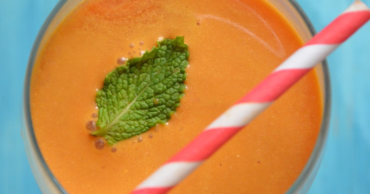 Dishing With Divya Caribbean Carrot Punch