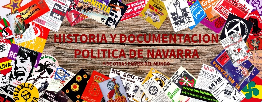 HISTORIA Y DOCUMENTACIÓN POLÍTICA DE NAVARRA