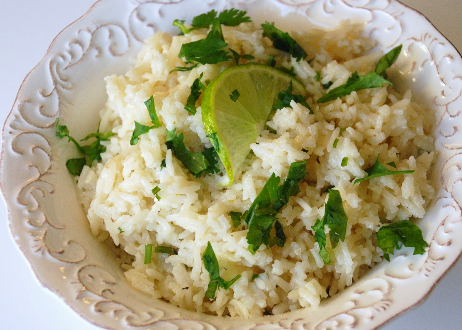 Everyday Insanity... Coconut Lime Rice with Cilantro