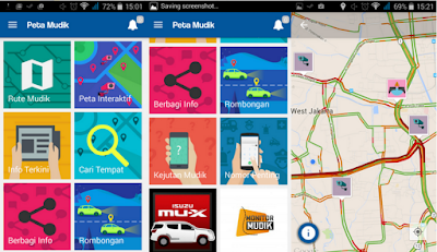 Aplikasi Peta Mudik Lebaran 2015 Android