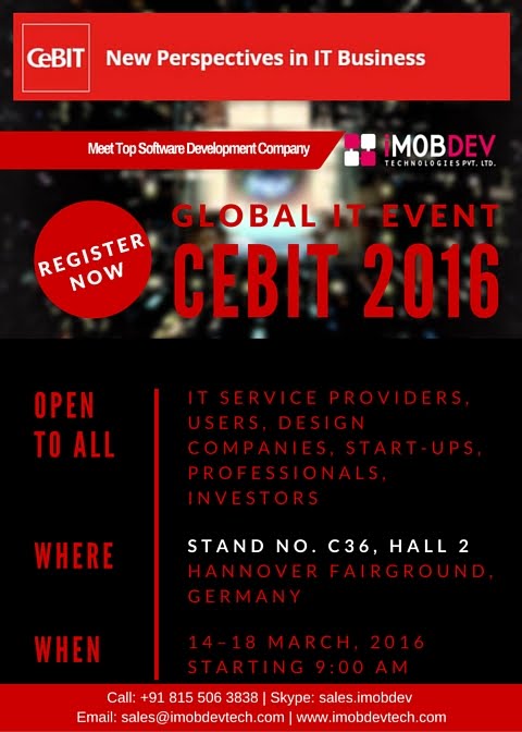 iMobDev Participates @ CeBIT 2016