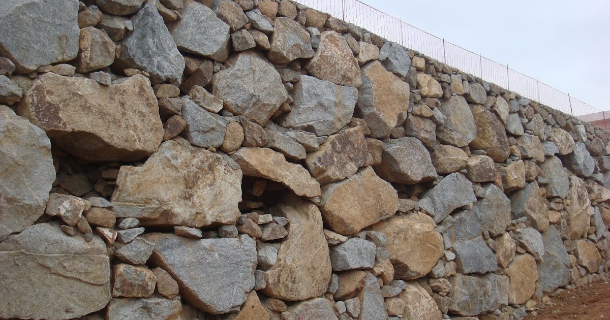 Tipos de muros de pedras