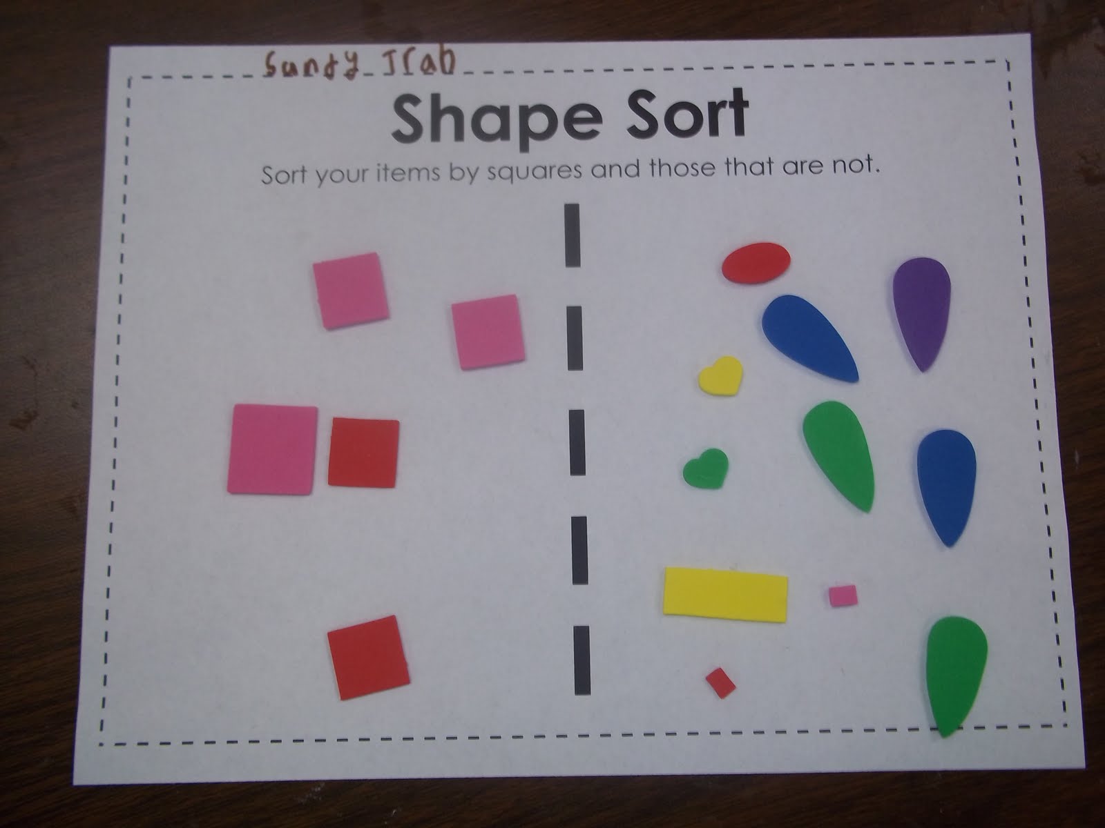 Mrs. Wood's Kindergarten Class: Shapes!