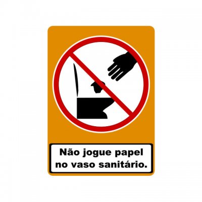 Jogue o Papel Usado No Lixo