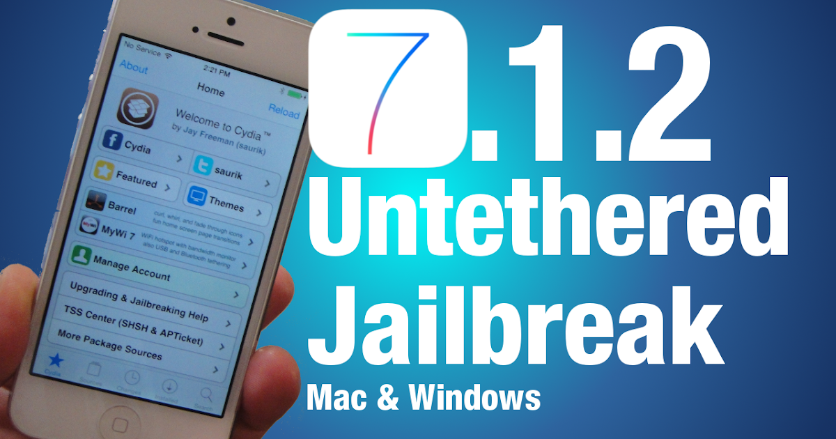 Как сделать джейлбрейк на ios 712 iphone 4s