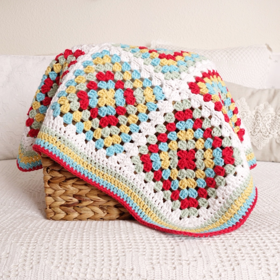 Granny Square Baby Blanket The Crochet Factor