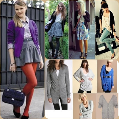 (2)+(1) Maxicardigã