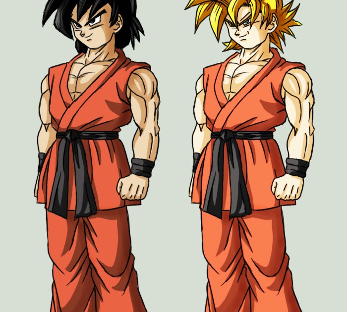 Goten adulto se mantivesse o cabelo do - Daiko O Saiyajin