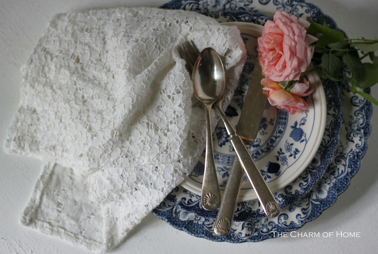 The Charm of Home Shabby Lace Napkins
